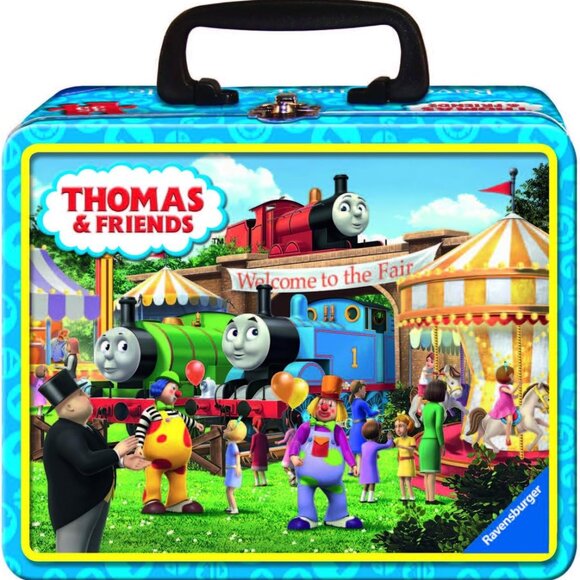 Thomas and Friends Welcome To The Fair Tin Puzzle Box Thomas the Train Engine - Picture 2 of 4